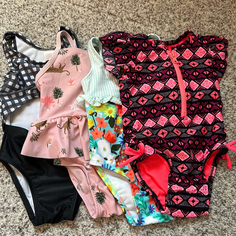 Lot of baby swimsuits